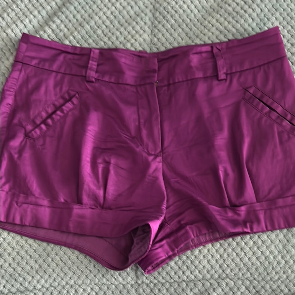 Trina Turk Women's Purple Shorts